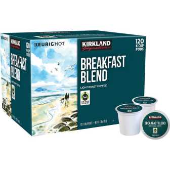 Breakfast Blend Lt Roast K Cup 120ct